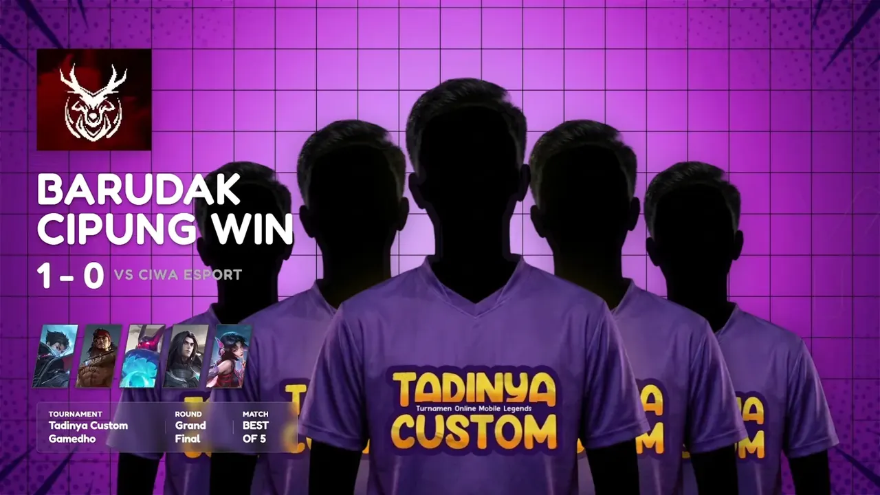 RJF Mobile Legends Cup Jember broadcast screen 4