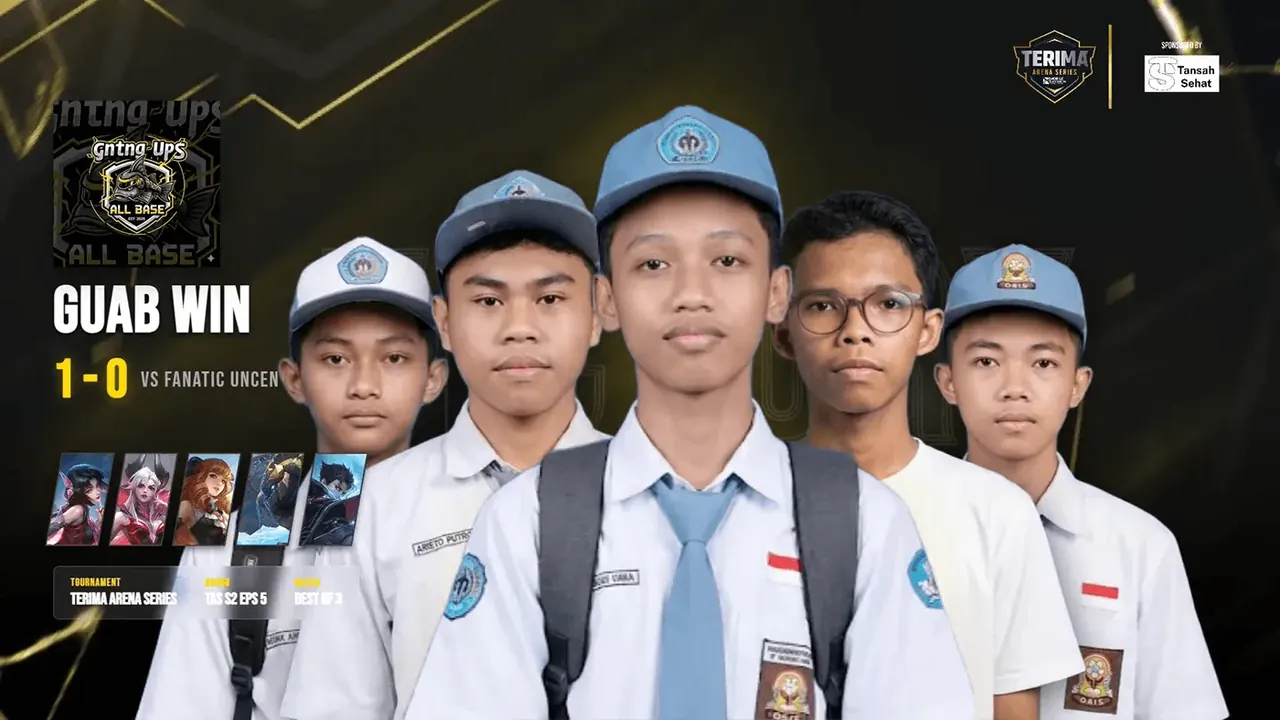 Terima Arena Series Mobile Legends 2026 broadcast screen 11