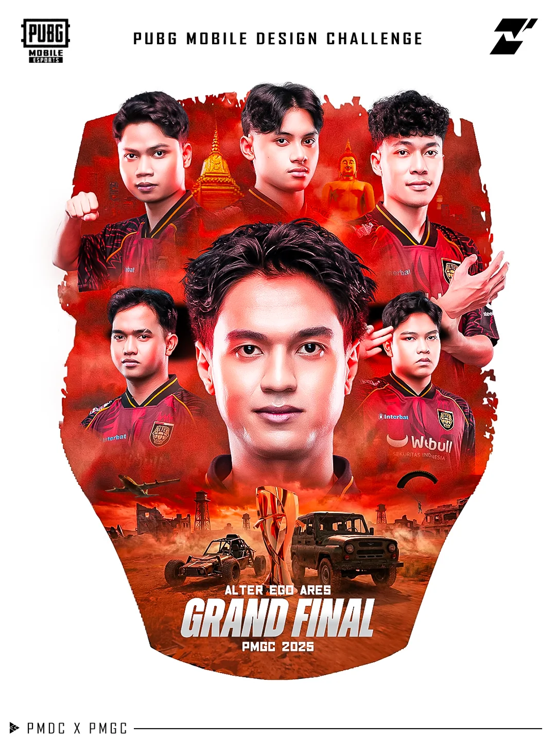 PUBGM Design Challenge grand final poster