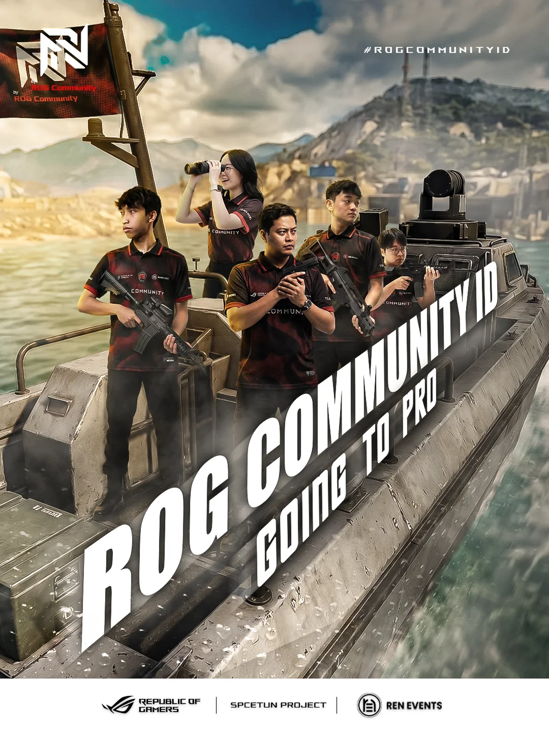 ROG Community Road to Pro PUBG MOBILE poster