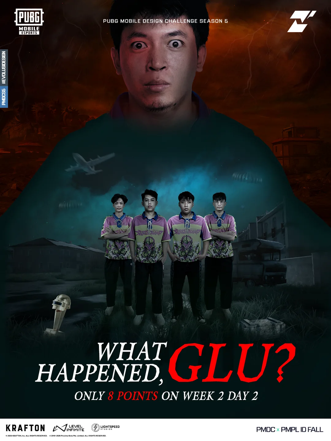 What Happened, GLU? final artwork after design