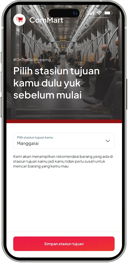 Mobile order flow — home