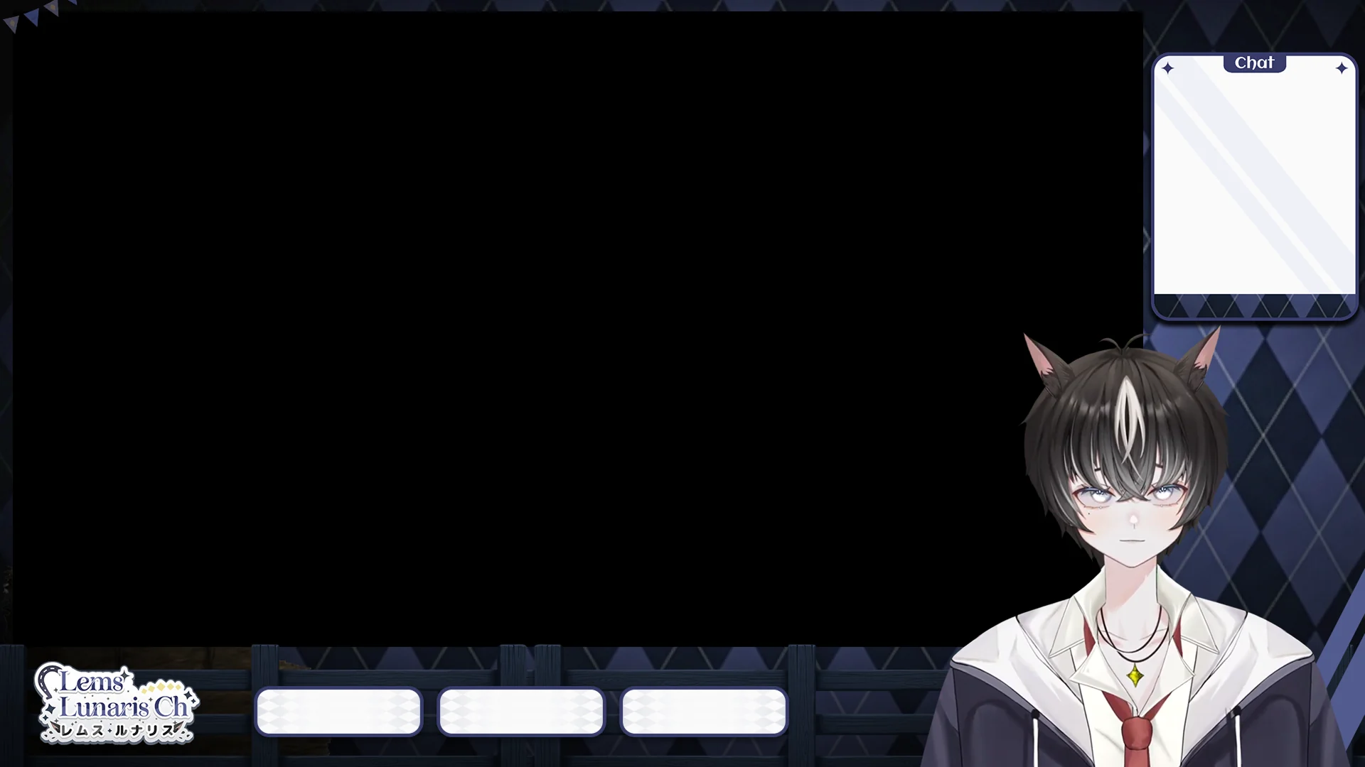 Lunar VTuber stream overlay